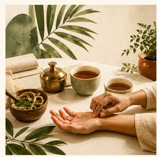 Ayurvedic Consultation illustration